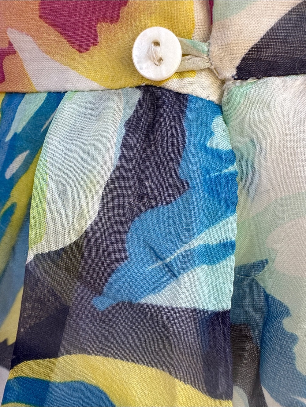 ✨ RARE✨ Zara 100% Silk Floral Maxi Dress Multicolor Size S - Picture 16 of 17